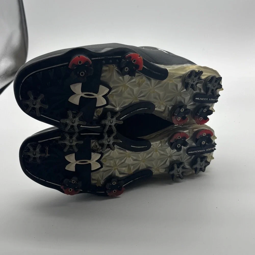 Under Armour Spieth One BOA Golf Shoes Black Spiked Mens 7
